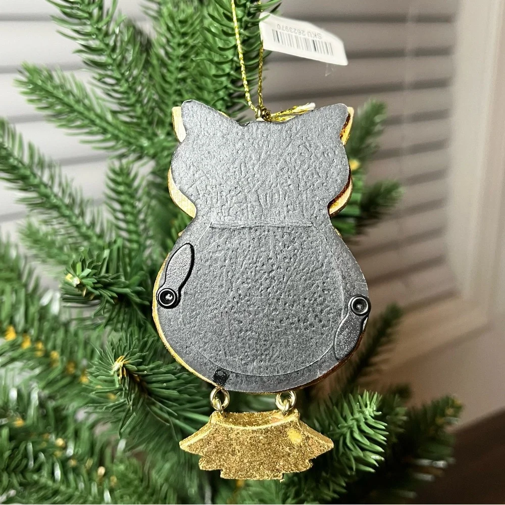 Pier 1 Imports Gold Owl Ornament Picture Frame